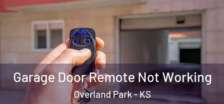  Garage Door Remote Not Working Overland Park - KS